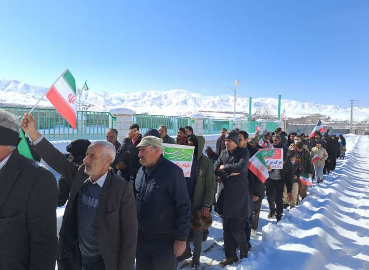 راهپیمایی 22بهمن محله کرامت شهید آباد