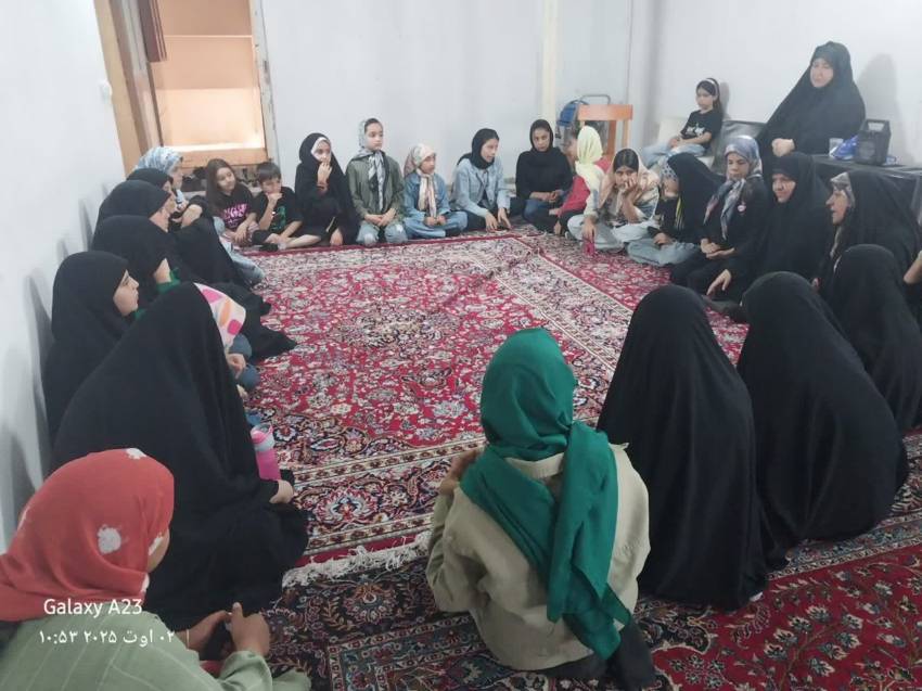 دورهمی عفاف و حجاب دختران شهر قزوین